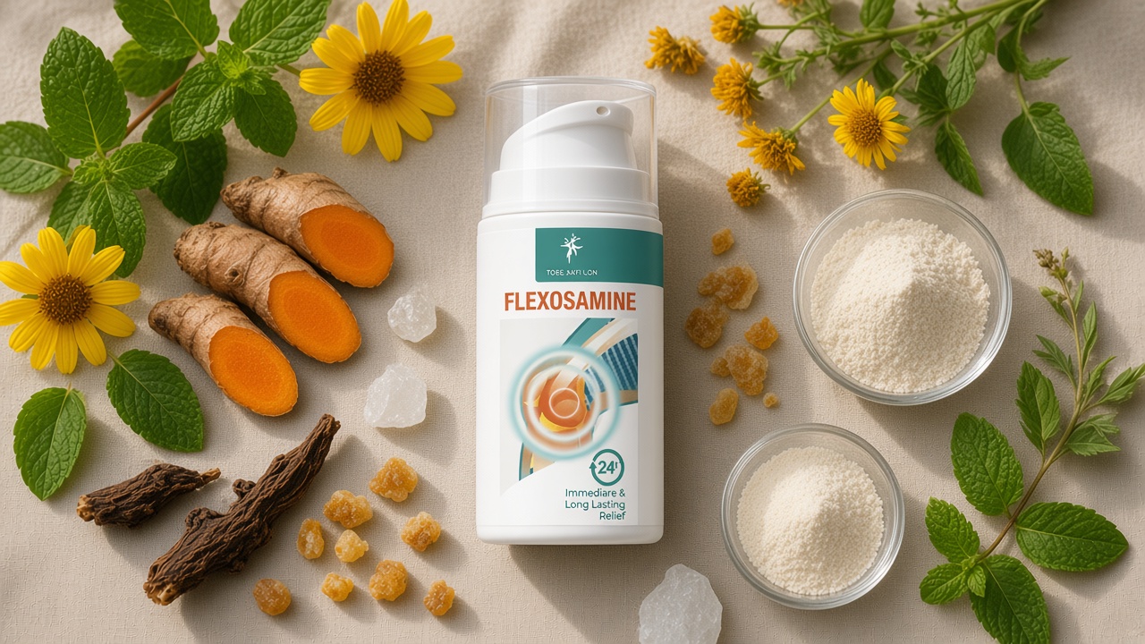 Flexosamine a prírodné zložky